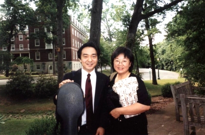 with cellist John Oshita