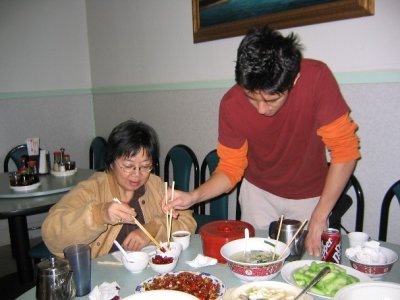 picking out hot peppers